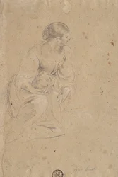 Study of a Female Figure